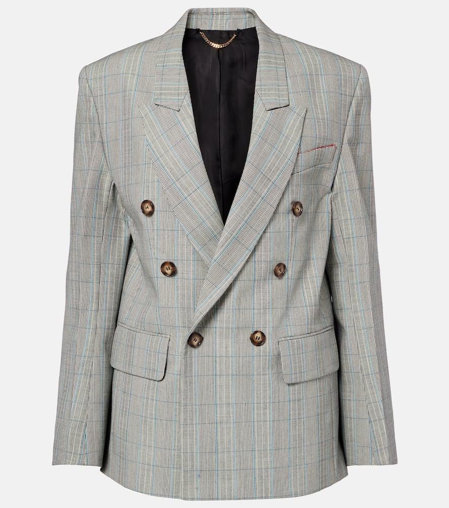 victoria beckham virgin wool blazer