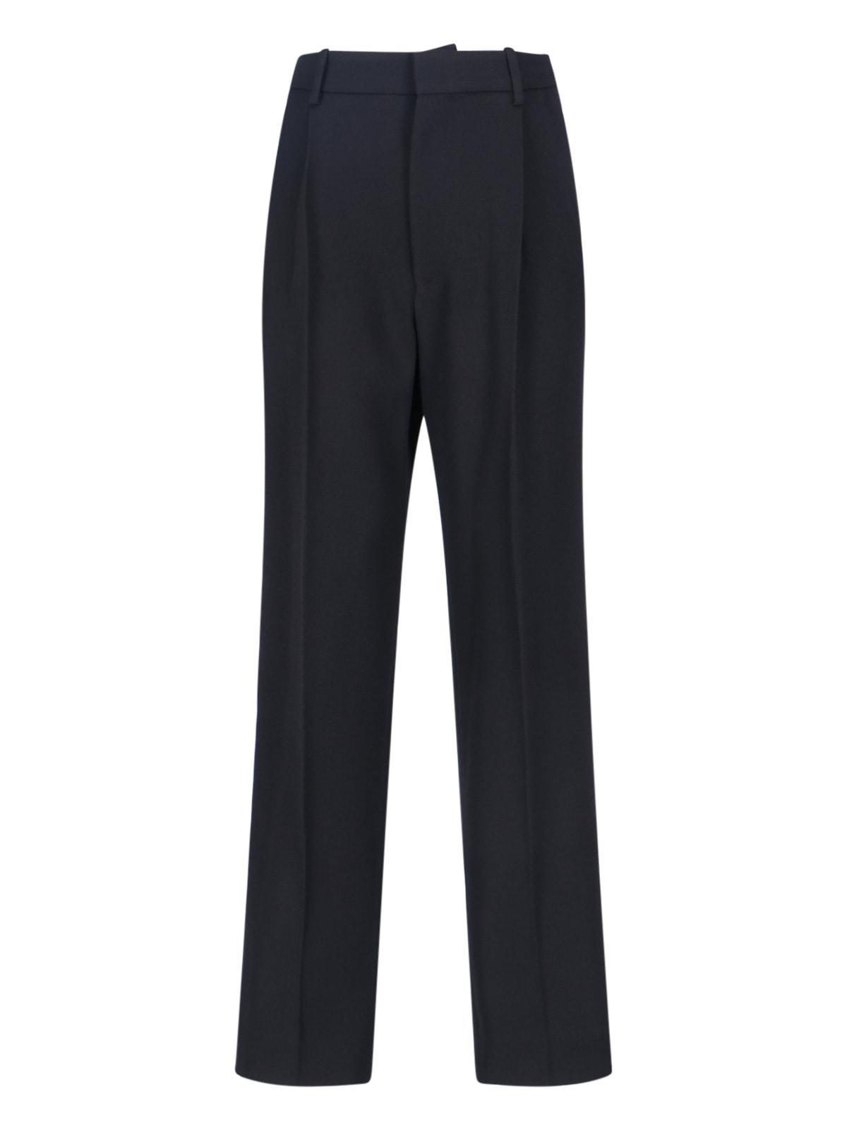 victoria beckham virgin wool pants