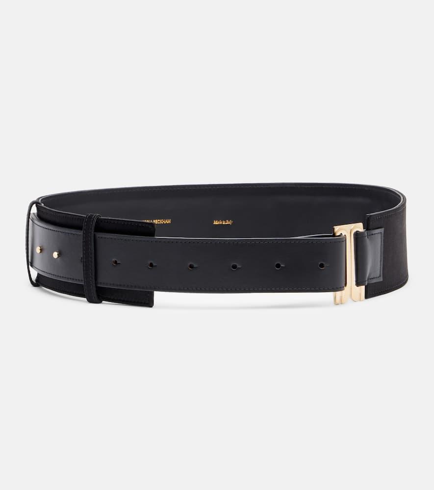 victoria beckham wide leather belt