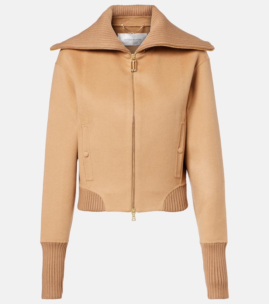 victoria beckham wool and cashmere jacket