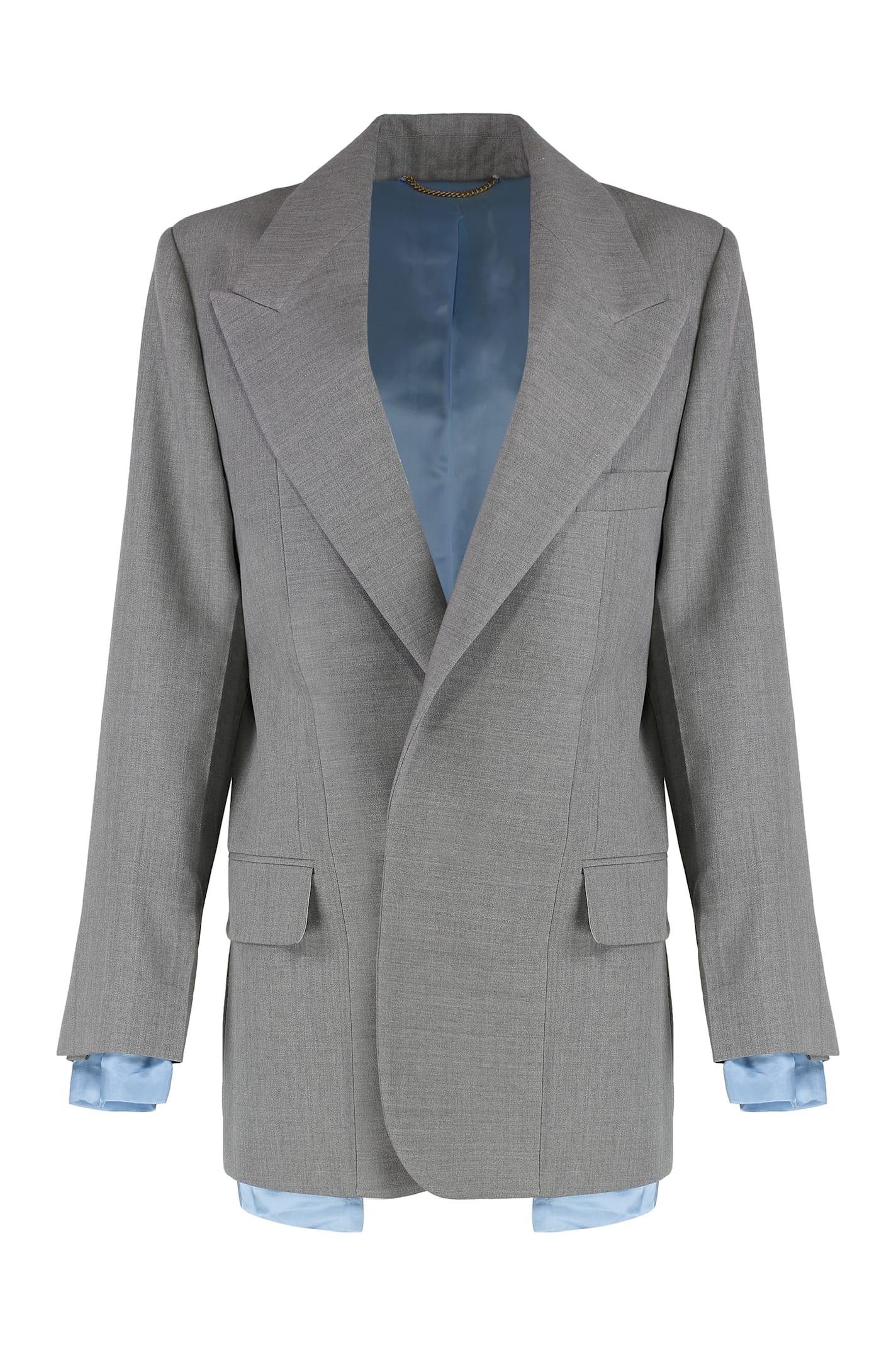 victoria beckham wool blazer