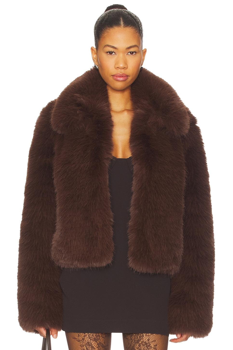 vienna faux fur jacket