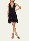 vilma tiered mini coverup dress