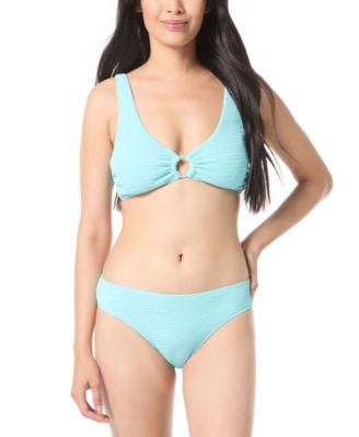 vince camuto womens textured o ring bikini top bottoms