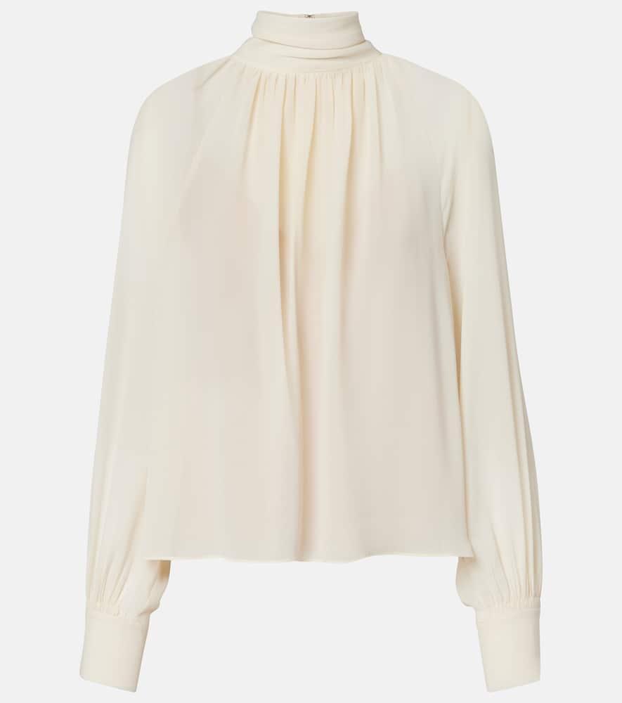 vince chiffon blouse