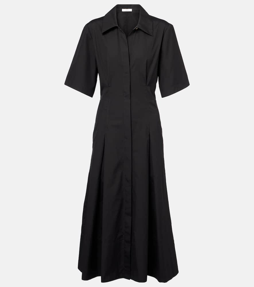 vince cotton midi dress