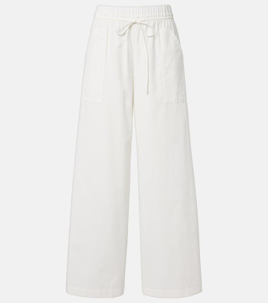 vince cotton poplin wide