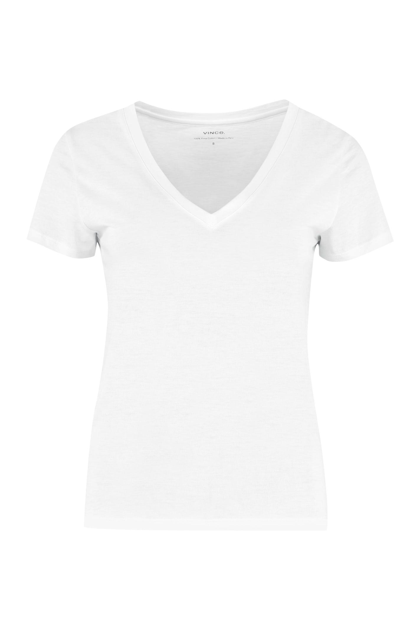 vince cotton t-shirt
