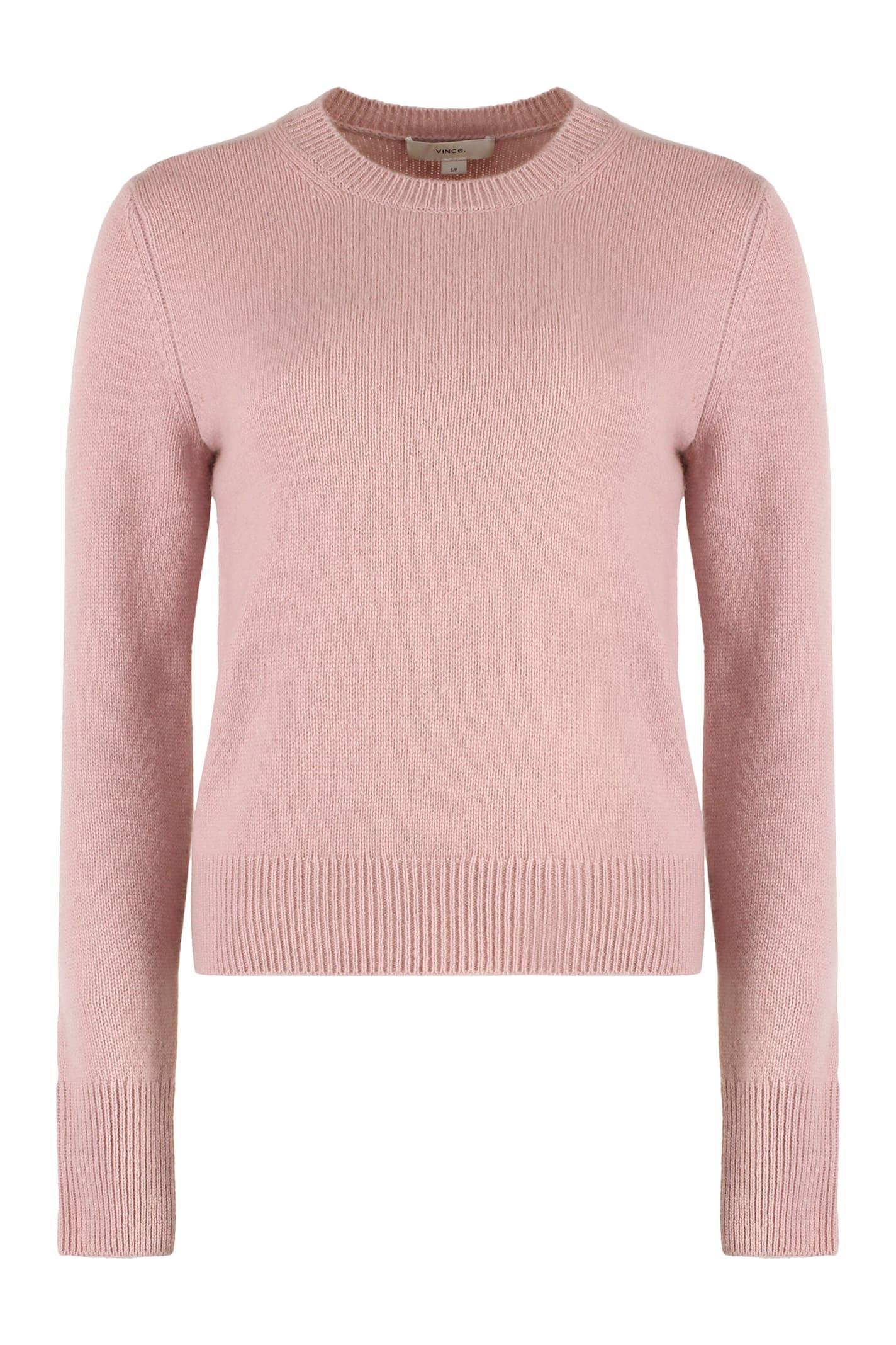 vince crew-neck cashmere sweater