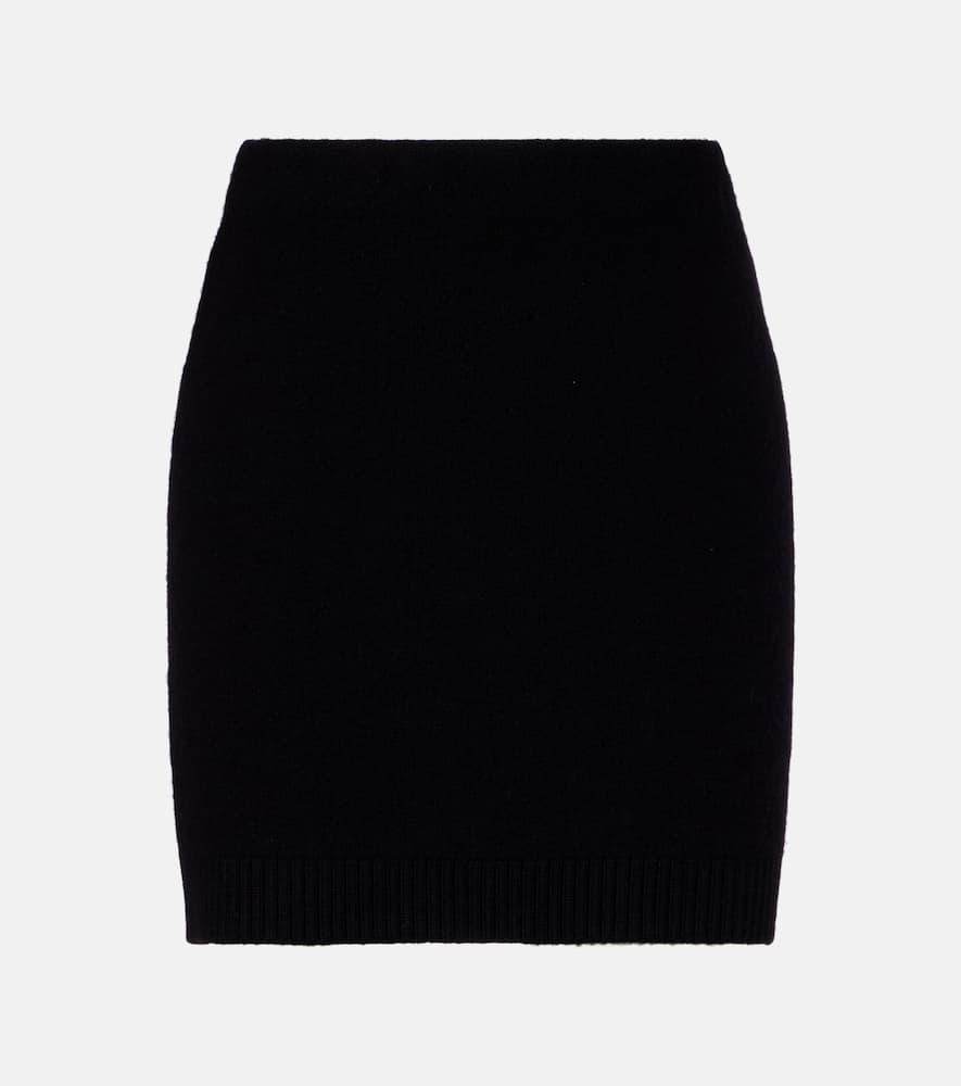 vince knitted miniskirt