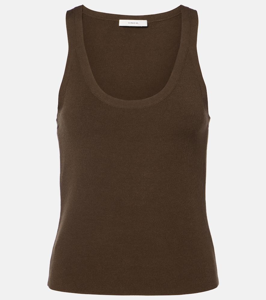 vince knitted tank top