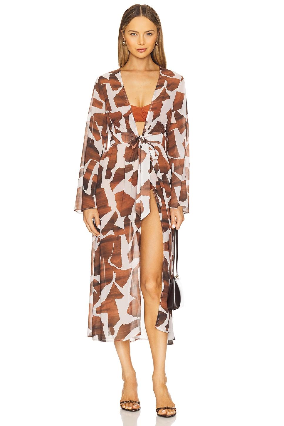 vince ocean puzzle dress