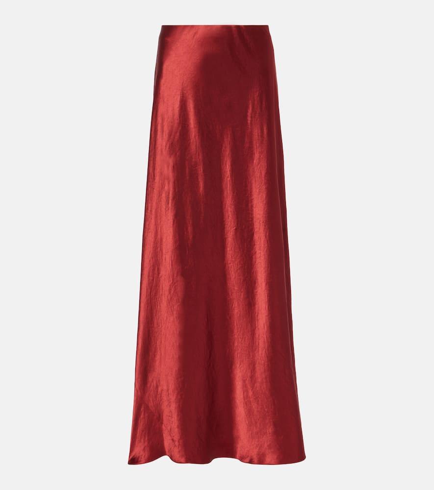 vince satin maxi skirt