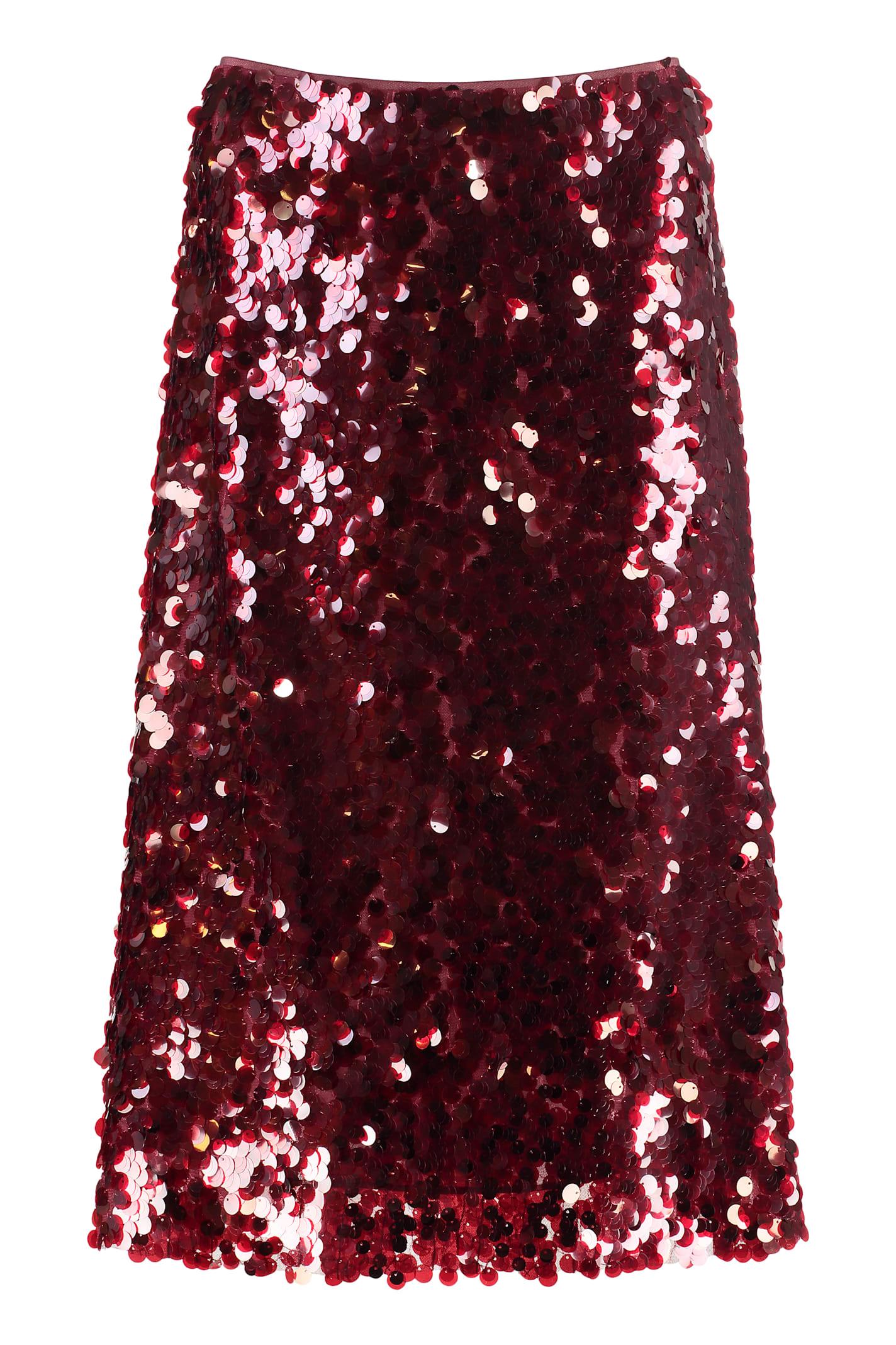 vince sequin skirt