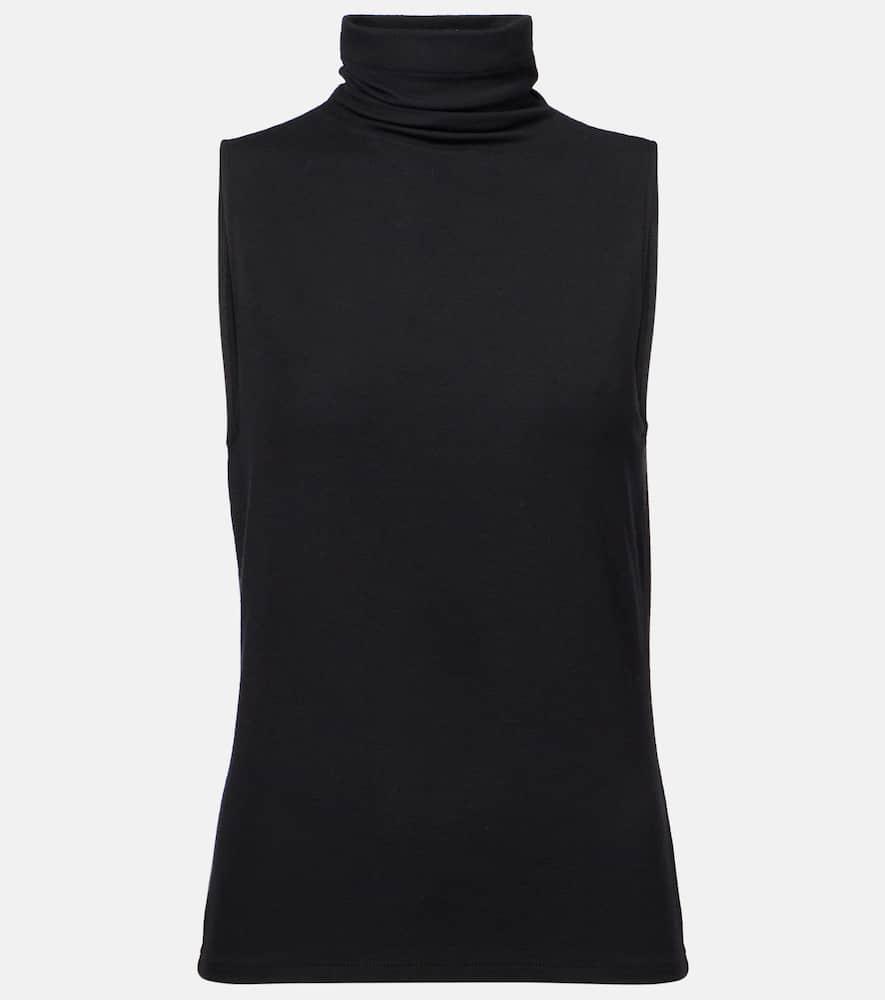 vince sleeveless jersey top