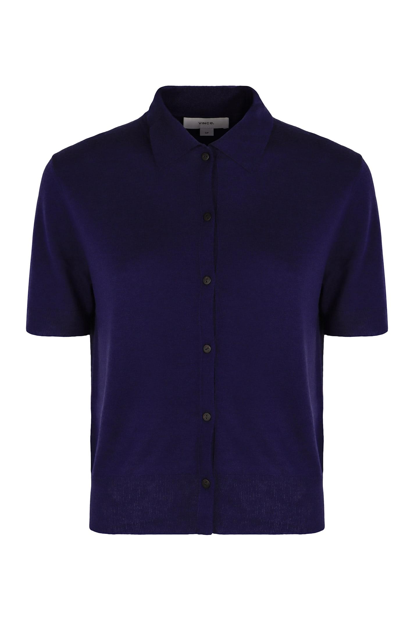 vince sweater in wool blend