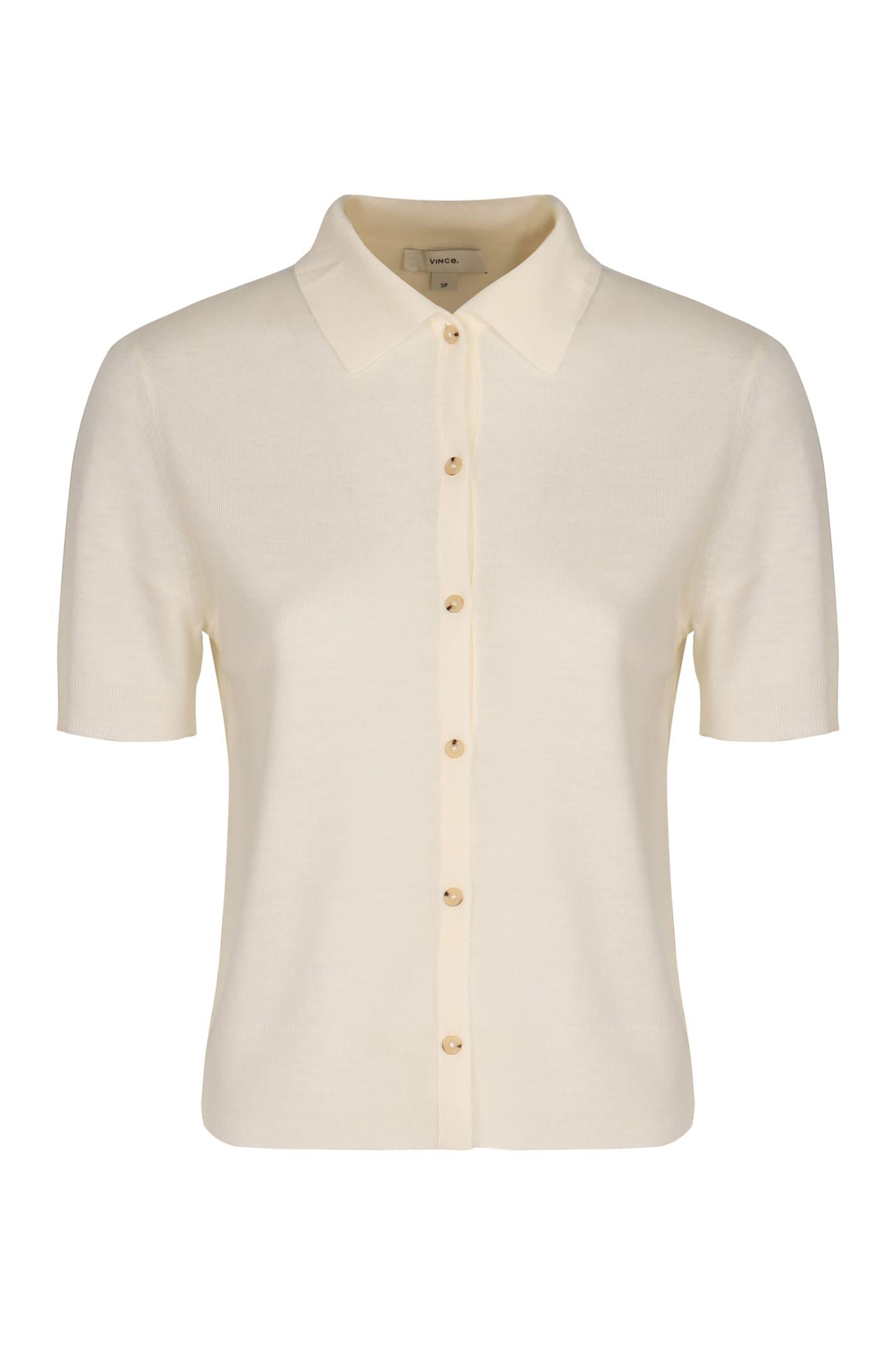 vince sweater in wool blend