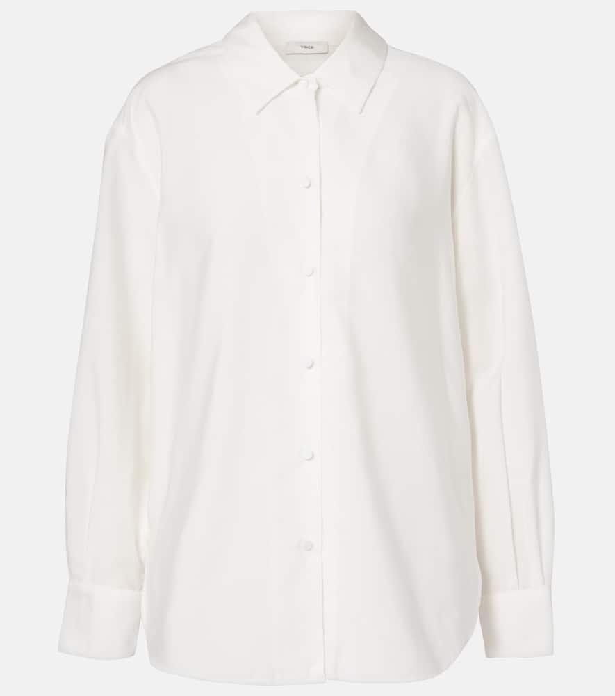 vince twill shirt