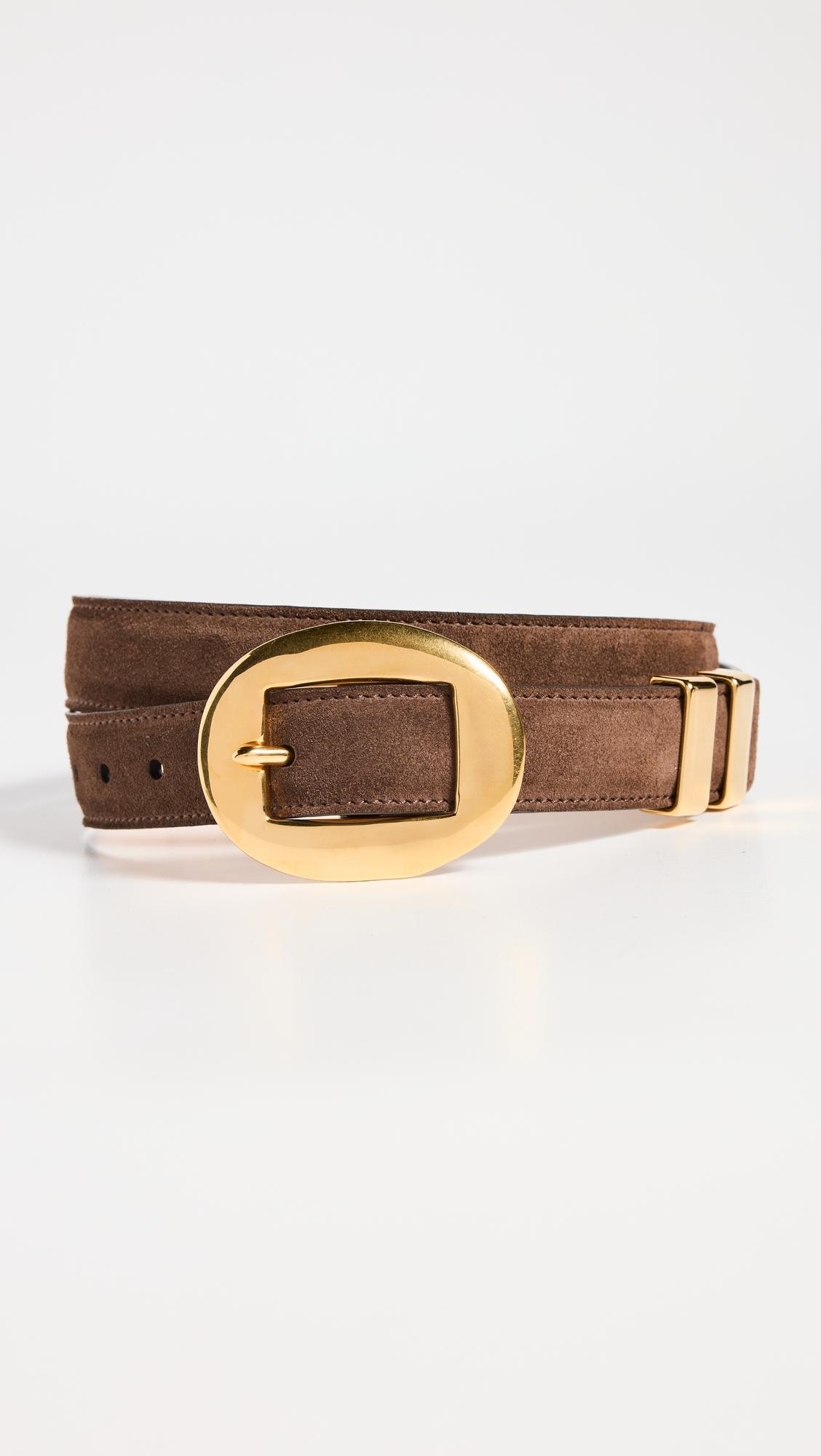 vintage brass buckle belt