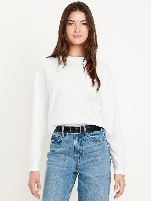 vintage crew-neck long-sleeve t-shirt