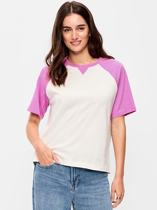 vintage crew-neck t-shirt