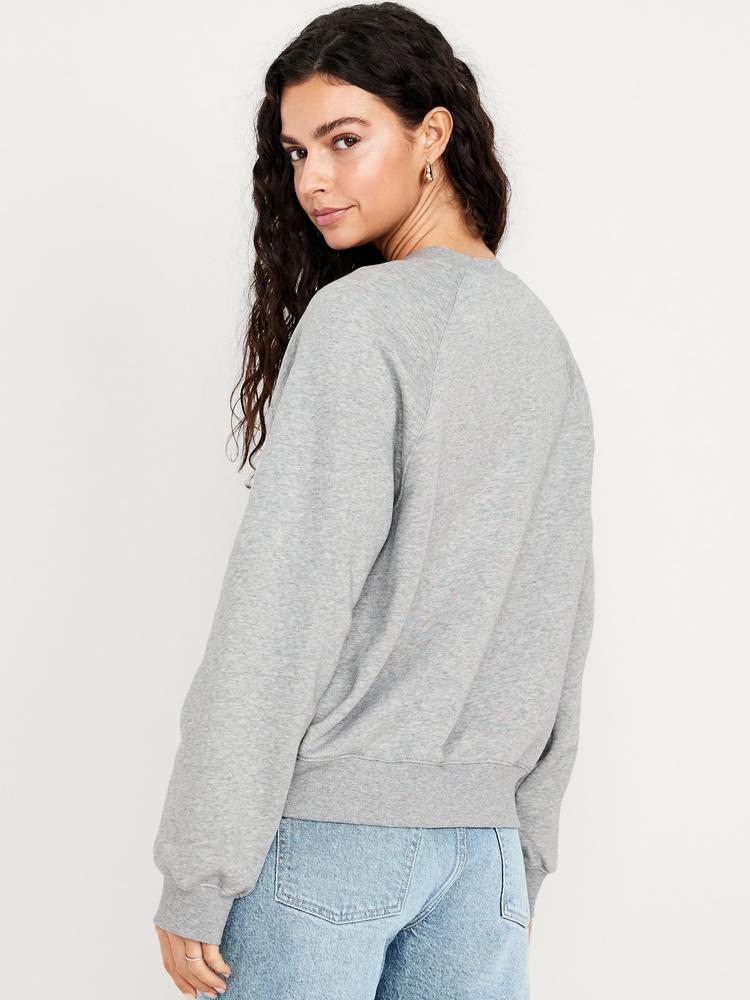vintage logo graphic sweatshirt