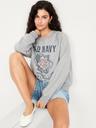 vintage logo graphic sweatshirt
