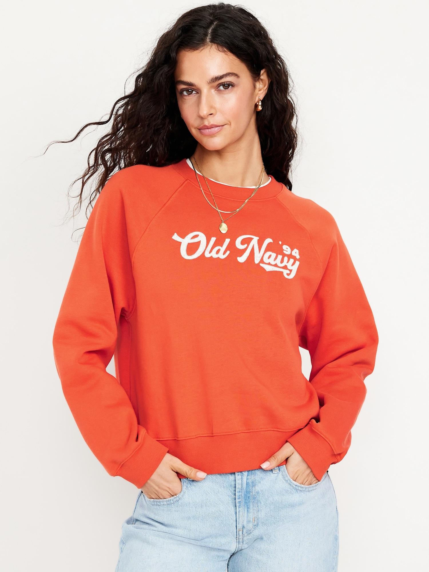 vintage logo graphic sweatshirt