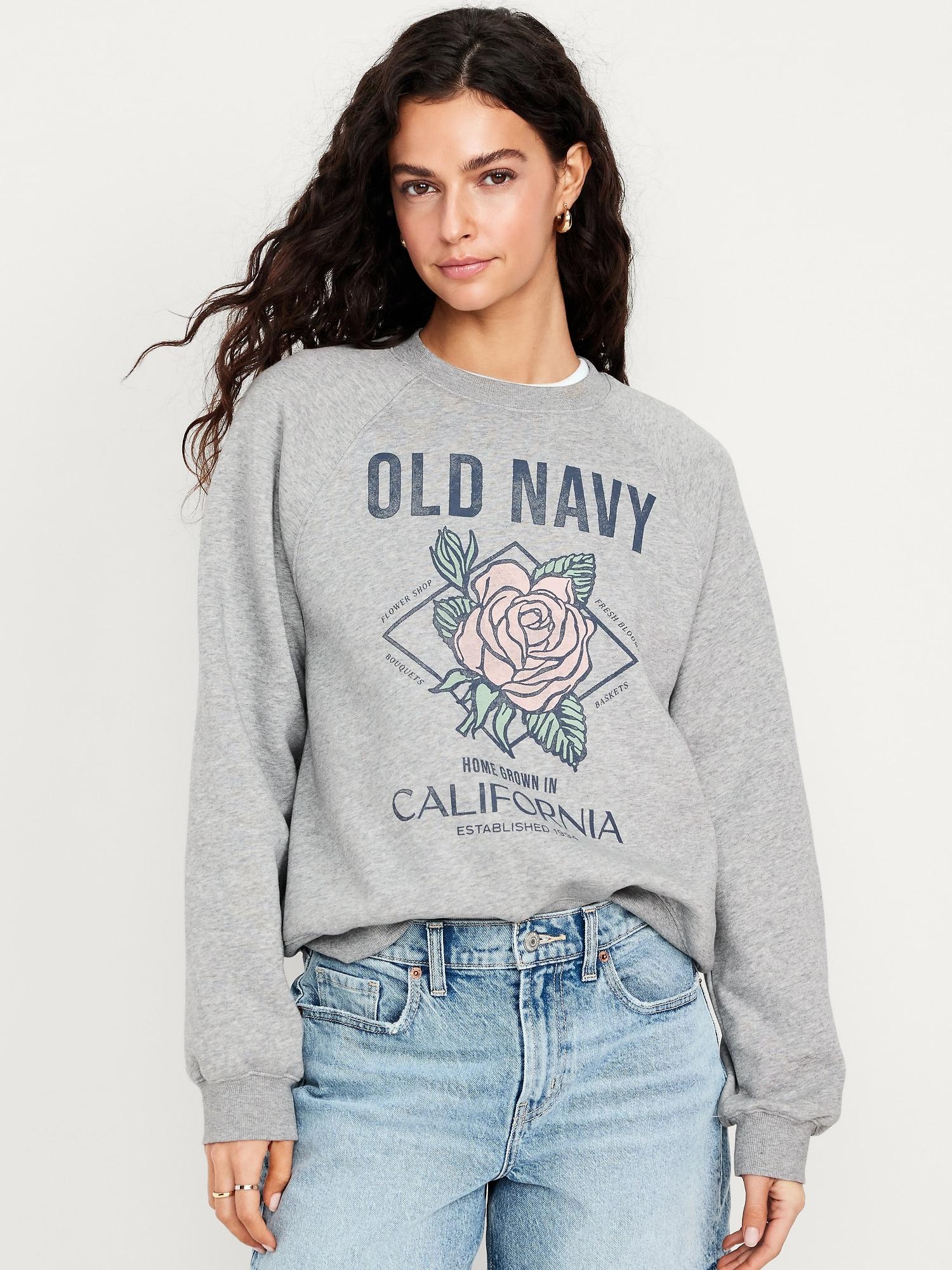 vintage logo graphic sweatshirt