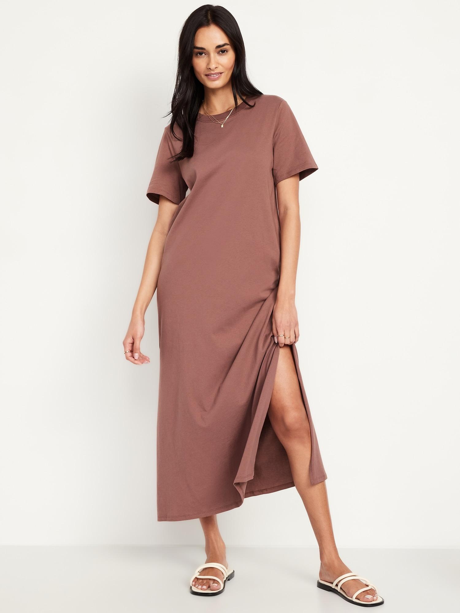 vintage maxi t-shirt dress