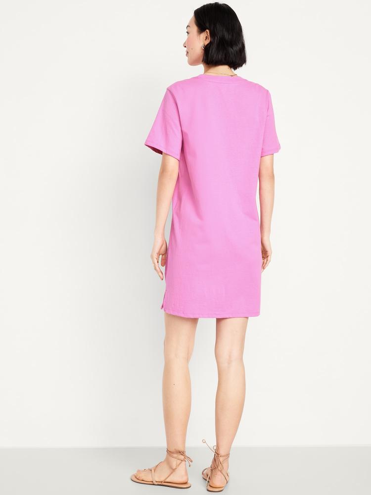 vintage mini t-shirt dress