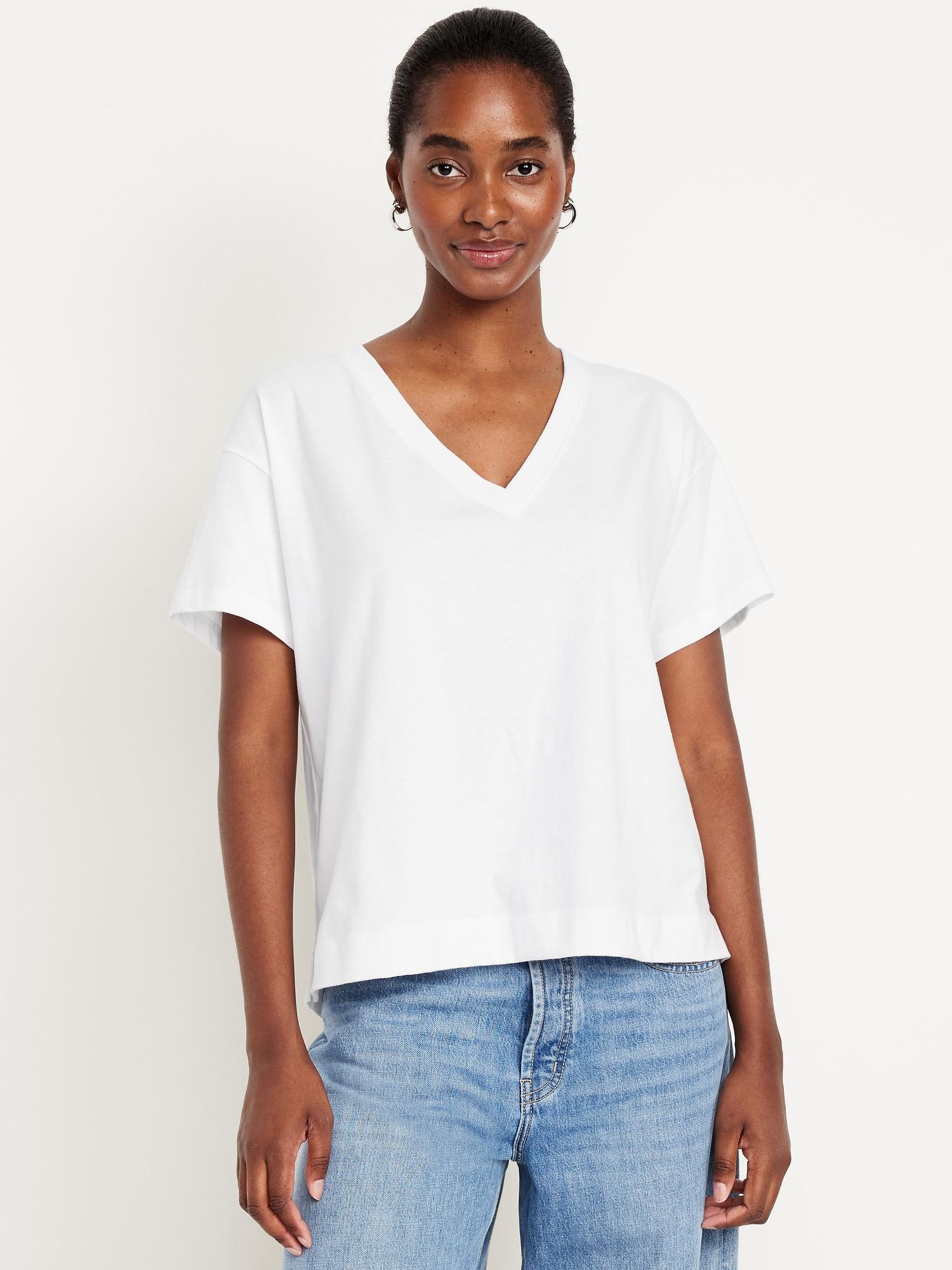 vintage v-neck t-shirt