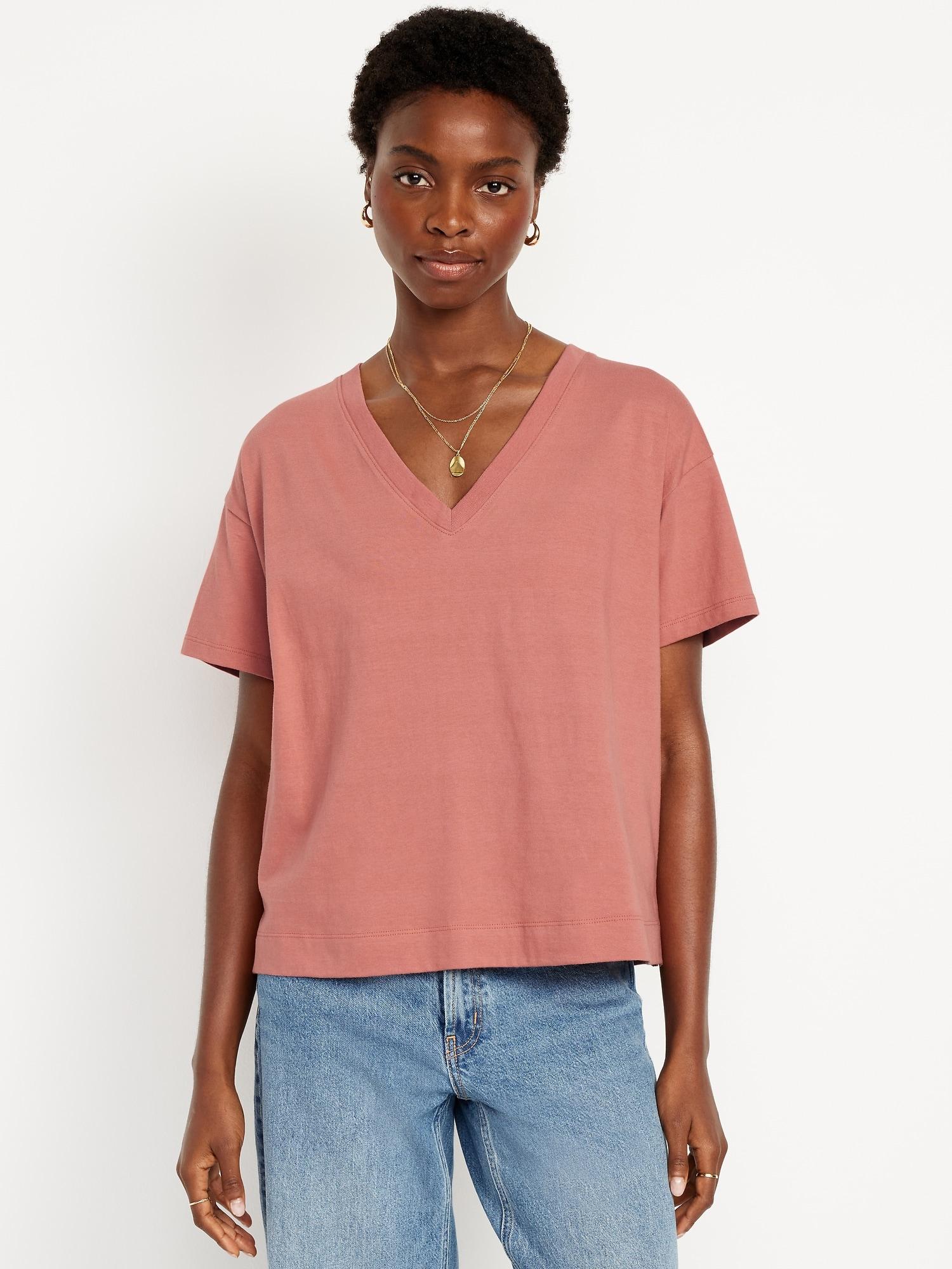 vintage v-neck t-shirt