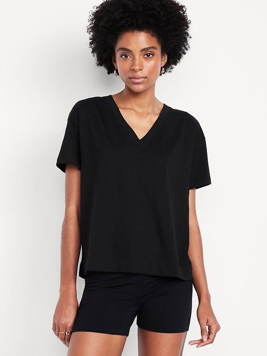 vintage v-neck t-shirt