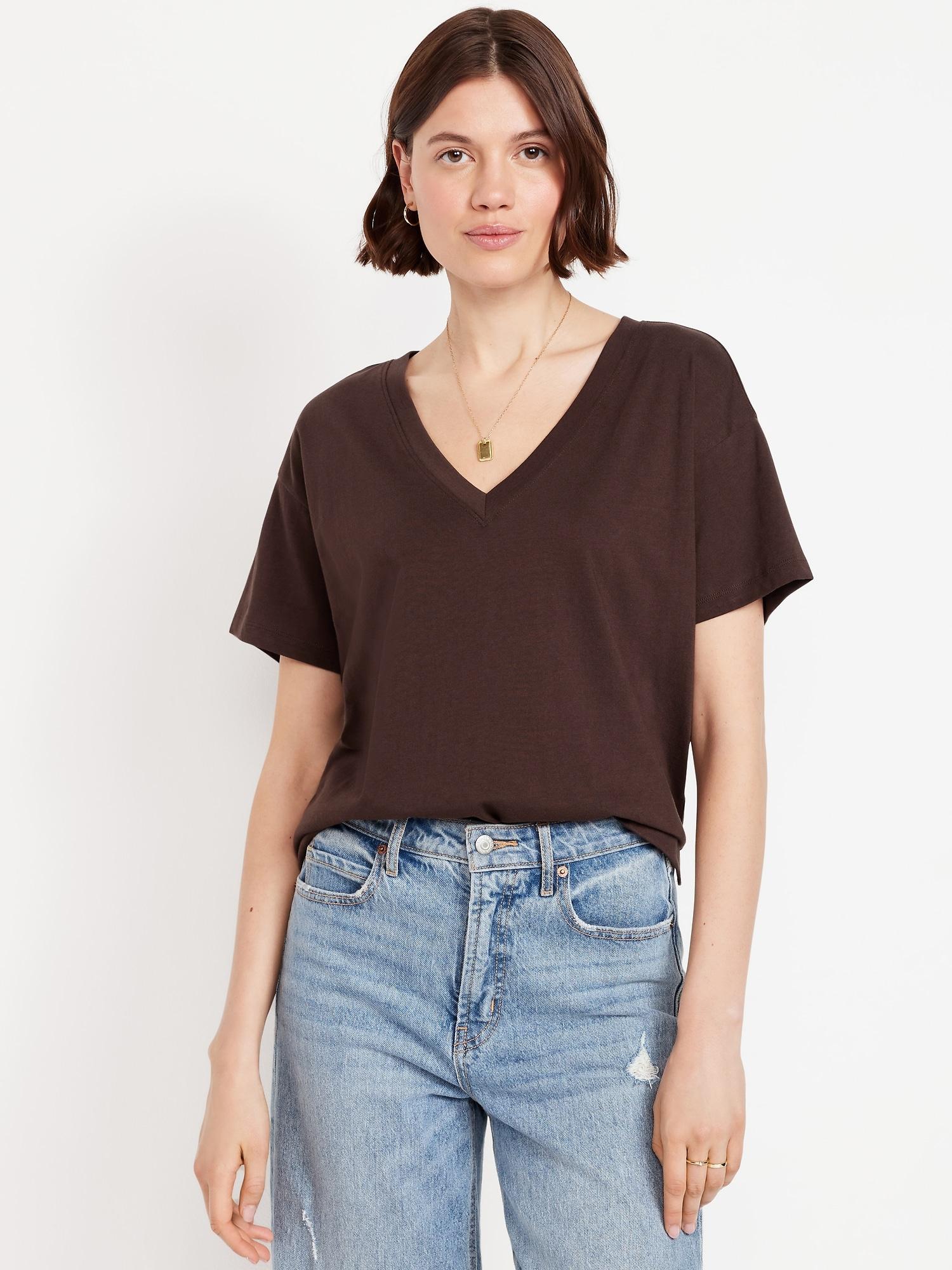 vintage v-neck t-shirt