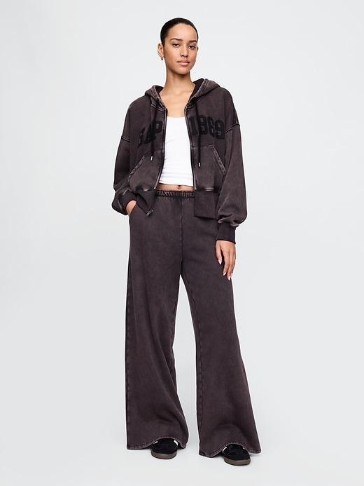 vintagesoft baggy wide-leg sweatpants