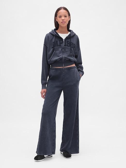 vintagesoft baggy wide-leg sweatpants