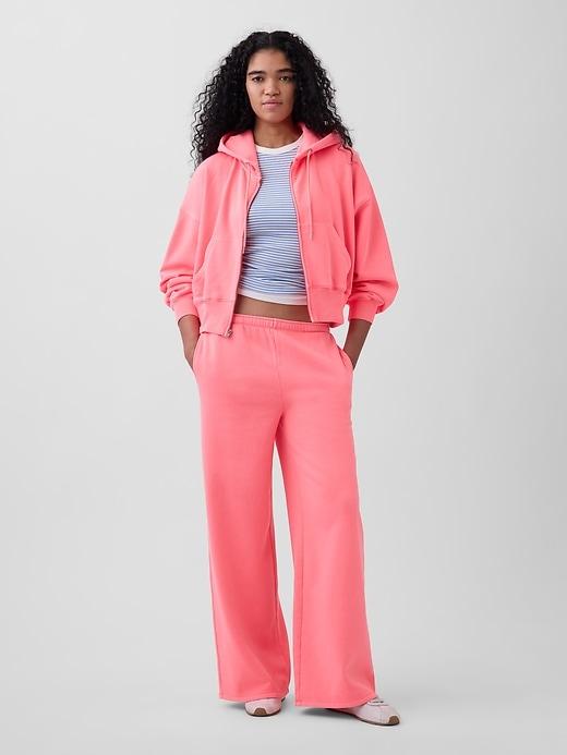 vintagesoft baggy wide-leg sweatpants