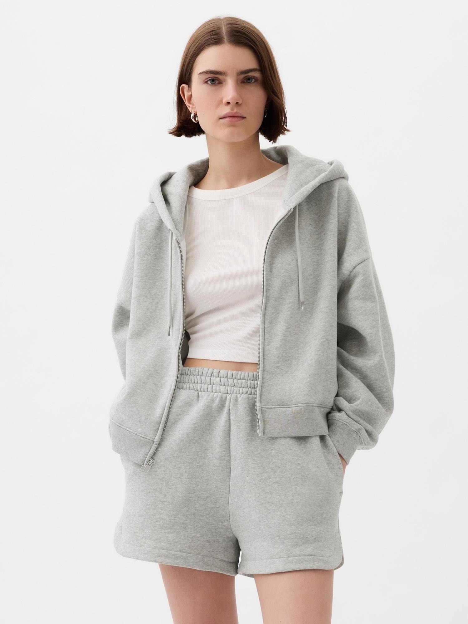 vintagesoft crop hoodie