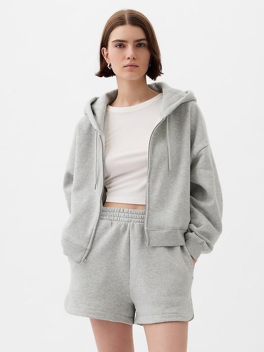 vintagesoft crop hoodie