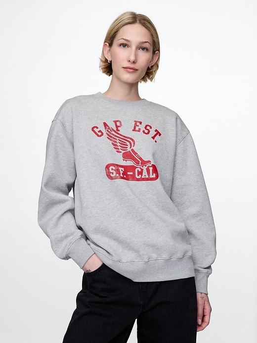 vintagesoft gap logo tunic sweatshirt