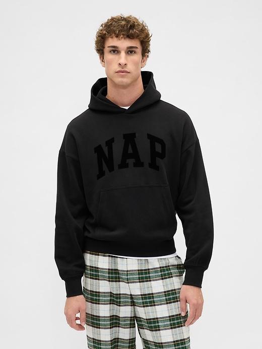 vintagesoft nap logo hoodie