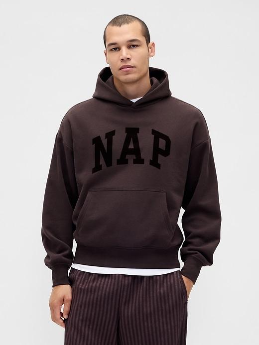 vintagesoft nap logo hoodie