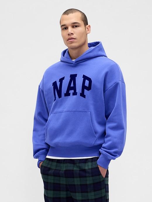 vintagesoft nap logo hoodie
