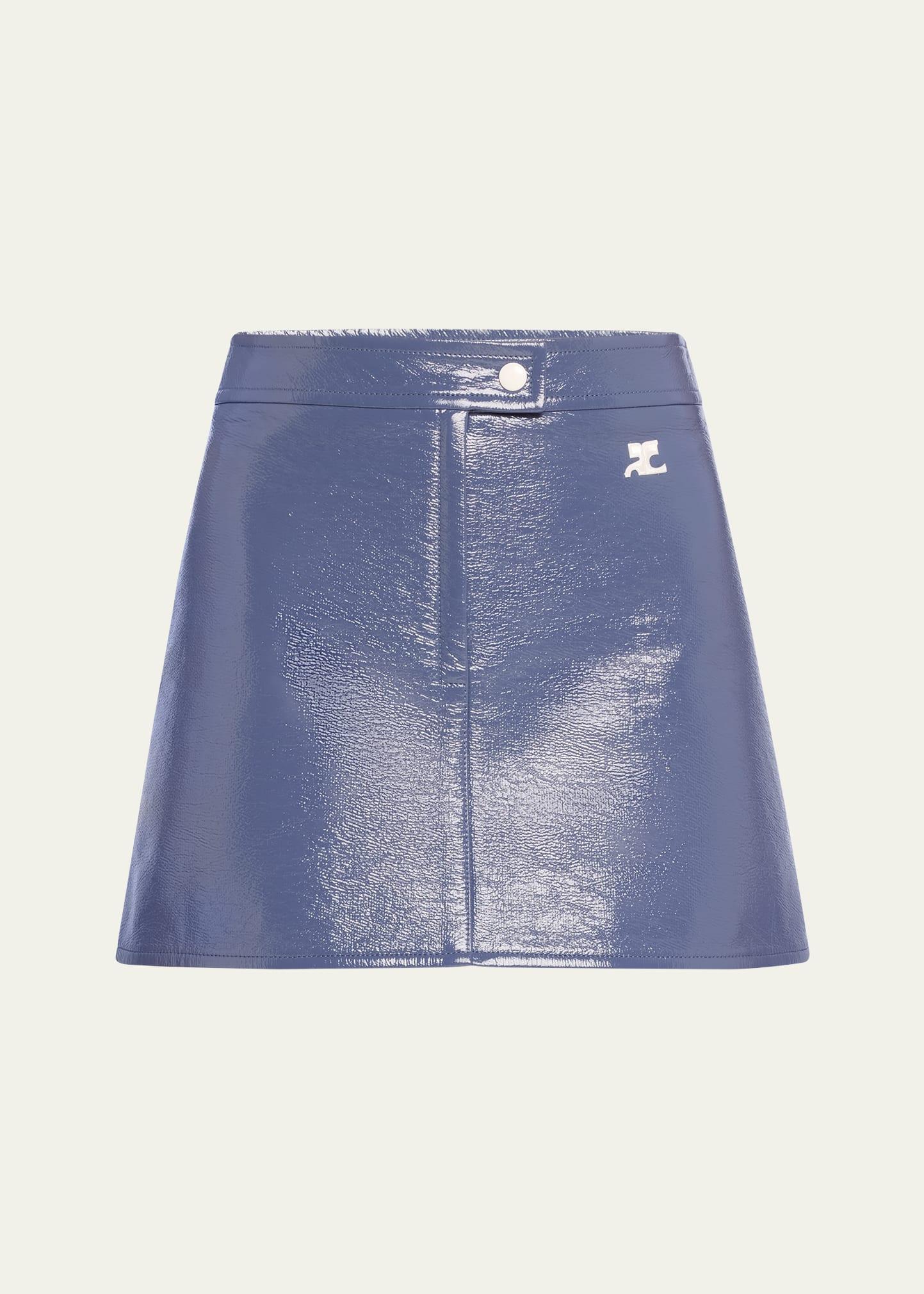 vinyle reedition mini skirt