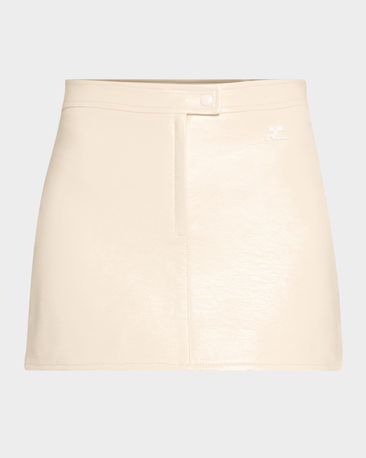 vinyle reedition mini skirt