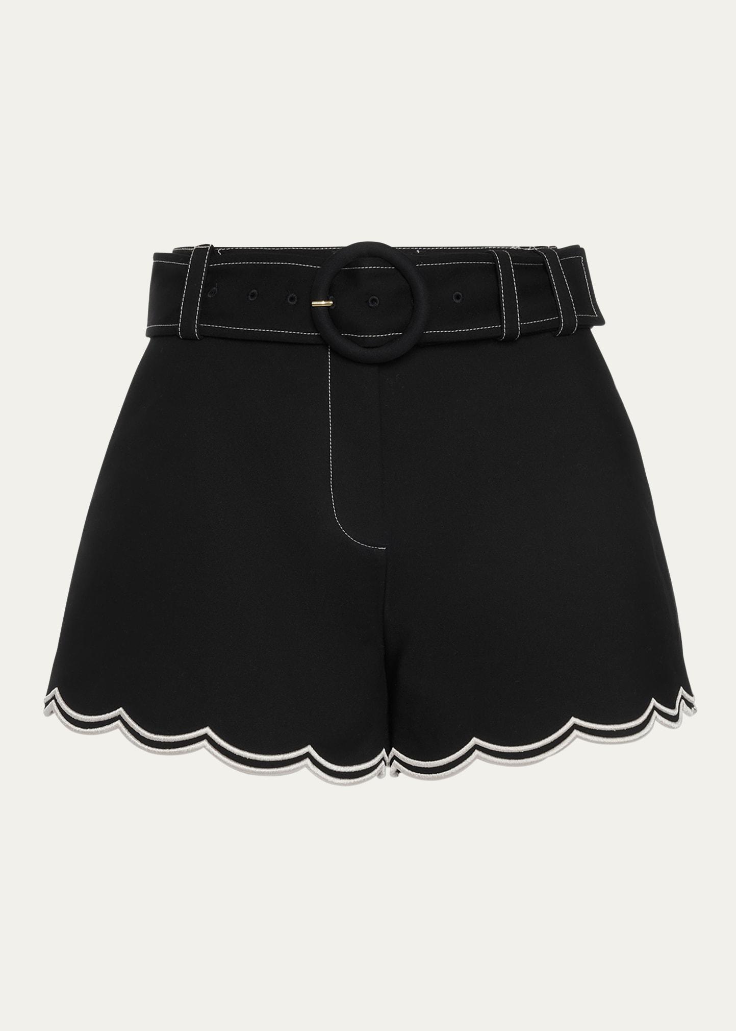 violeta belted shorts