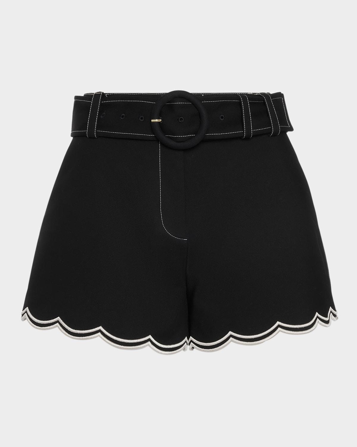 violeta belted shorts