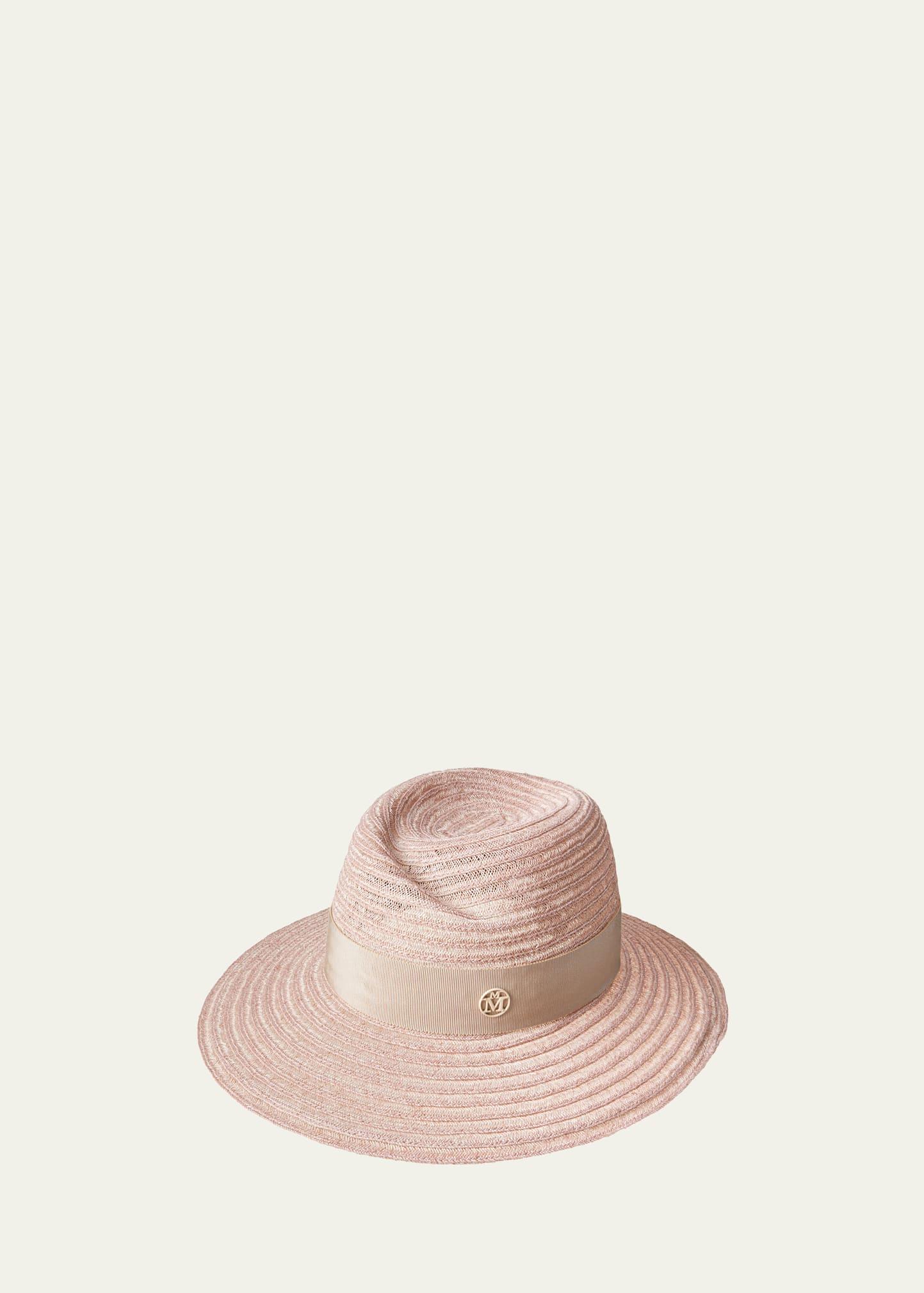 virginie straw fedora hat