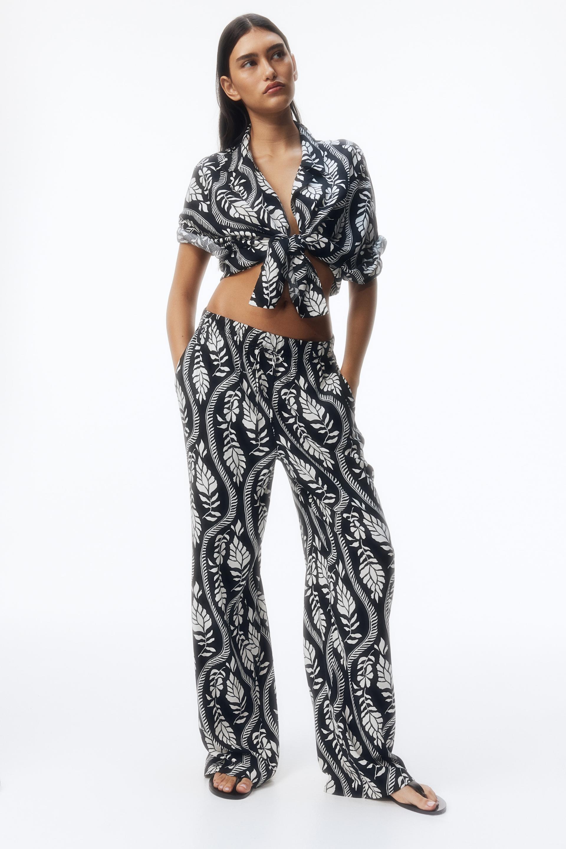 viscose drawstring pants